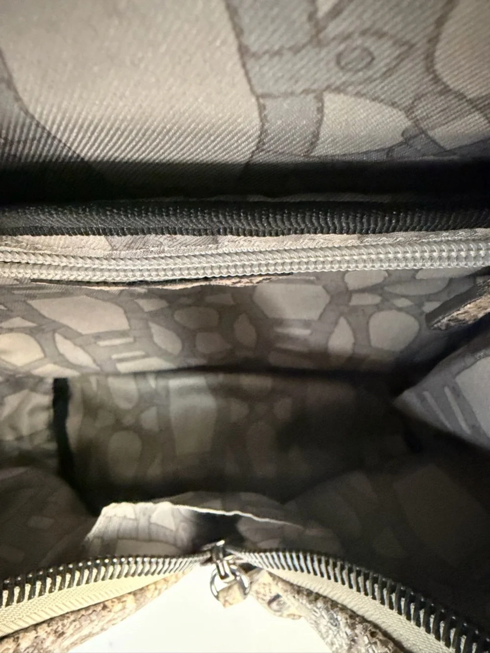 Aimee Kestenberg Tamitha Holographic Snakeprint Backpack